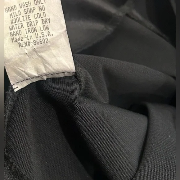 Maria Bianca Nero Black Luxe Straight Leg Pants | Size M - Picture 5 of 6